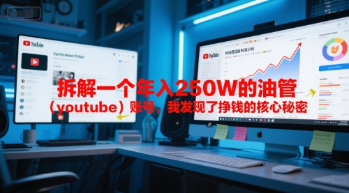 付费文章：拆解一个年入250W的油管（youtube）账号，我发现了挣钱的核心秘密-蟋蟀哥创业工作室